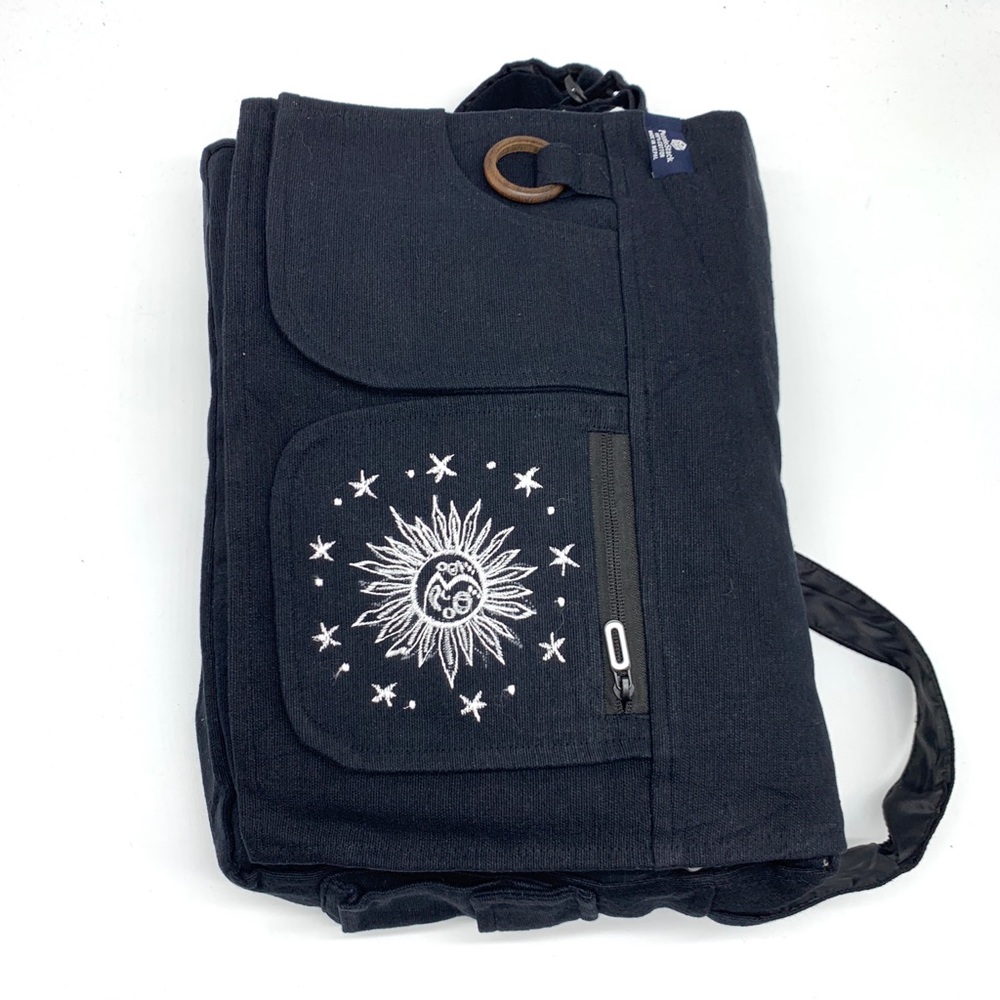 Large Cotton Laptop Bag - Picture 6 of 13